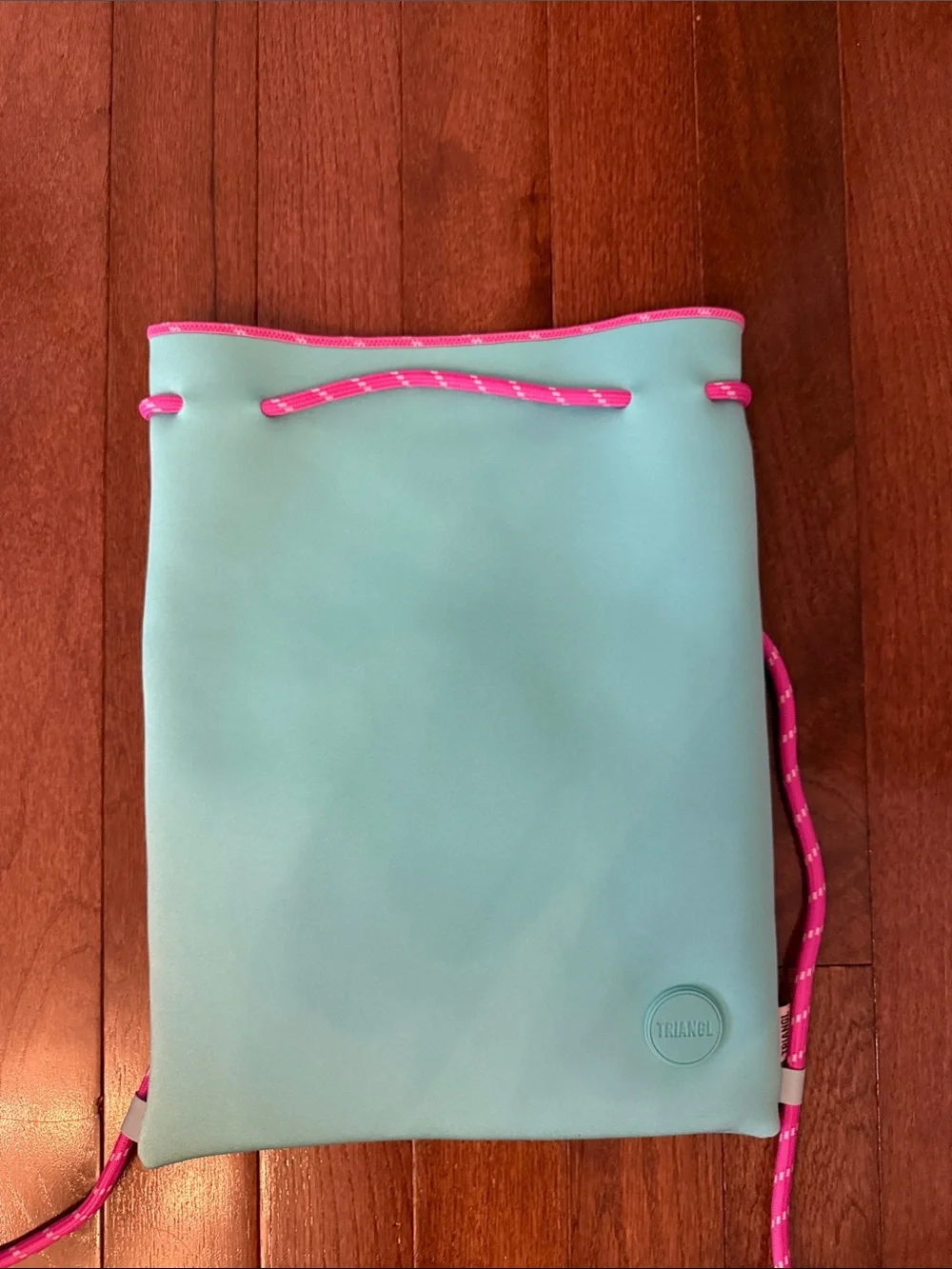 Triangl swimwear Turquoise & Hot Pink Triangle Bikini